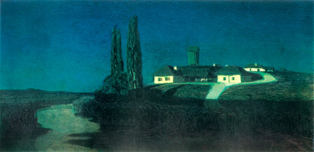 Noc na Ukrajině, 1876, 1965. od Arkhip Ivanovich Kuindzhi