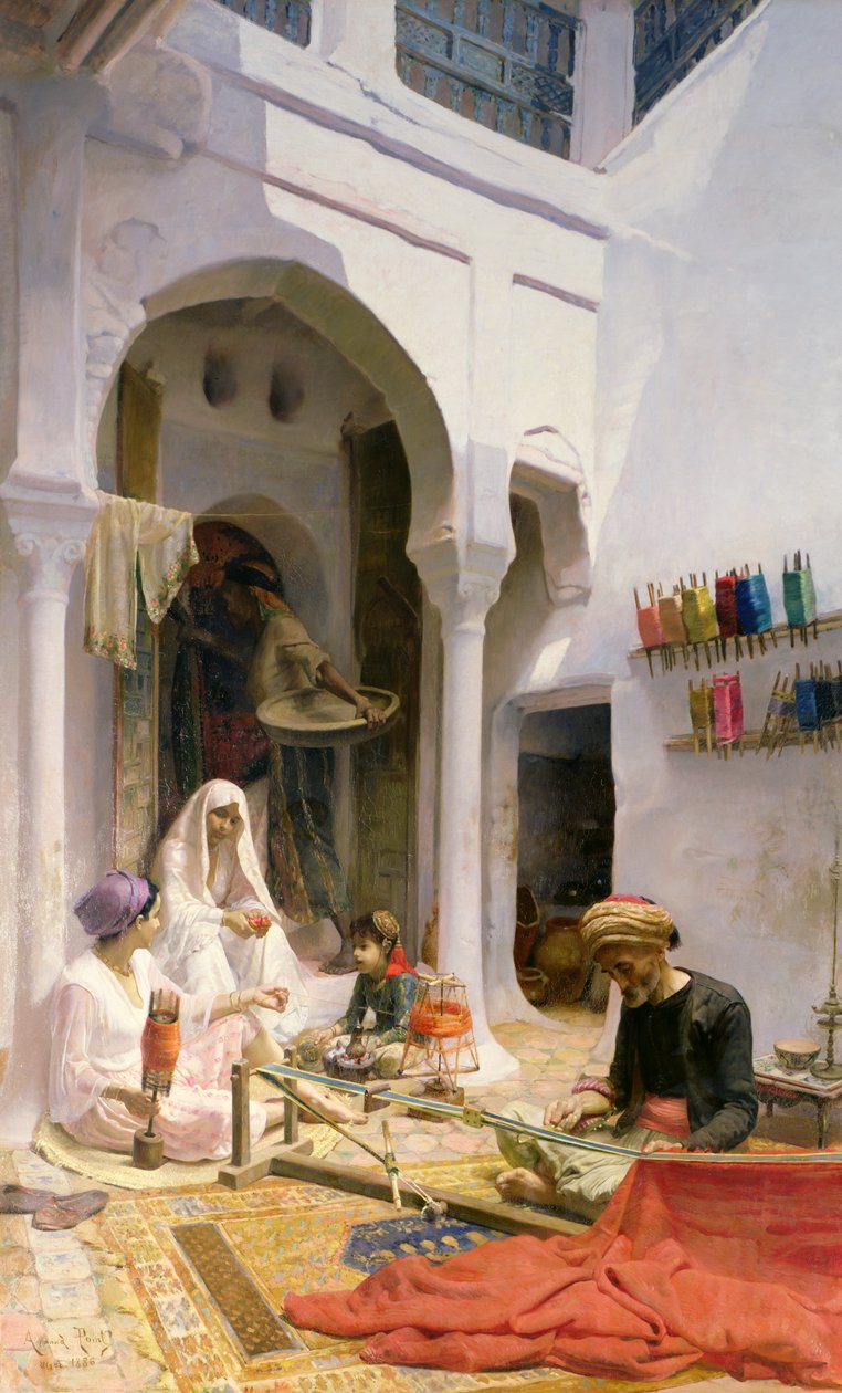 Arabský tkadlec, 1886 od Armand Point