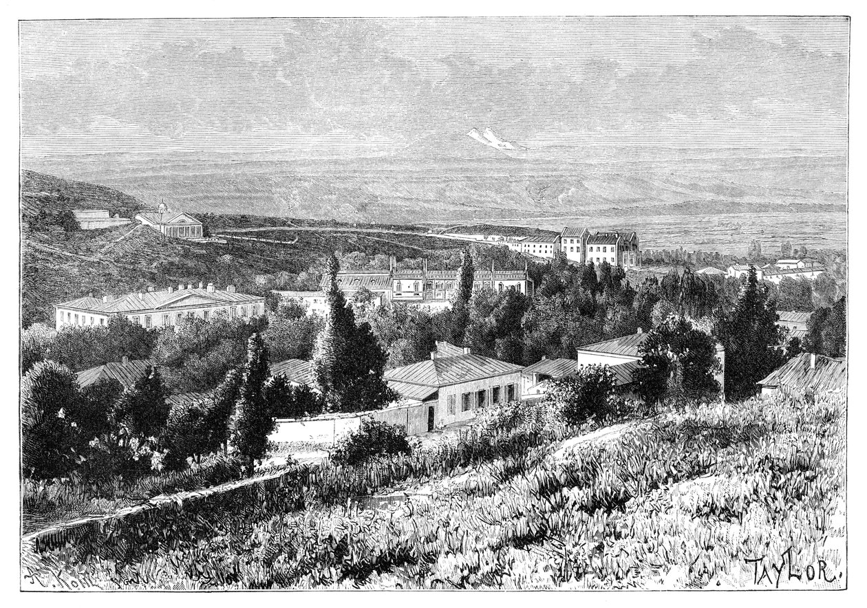 Pjatigorsk, Rusko, 1895. od Armand Kohl