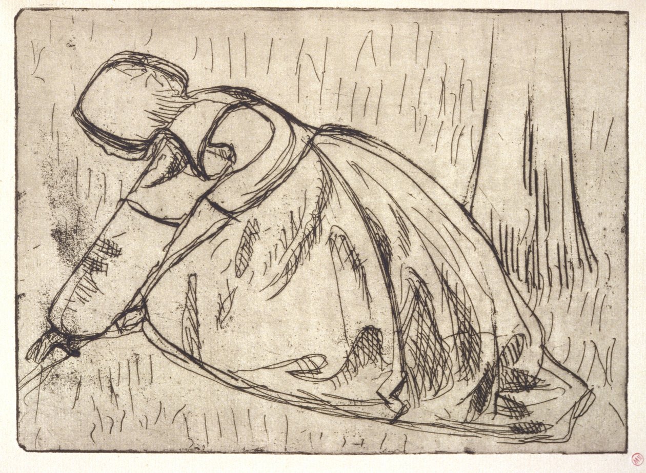 La Glaneuse (The Gleaner) (lept) od Armand Séguin