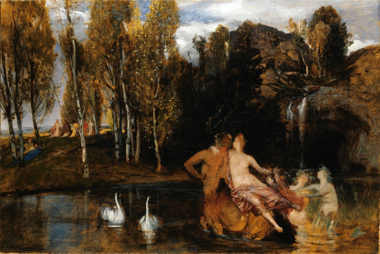 Říše požehnaných od Arnold Böcklin