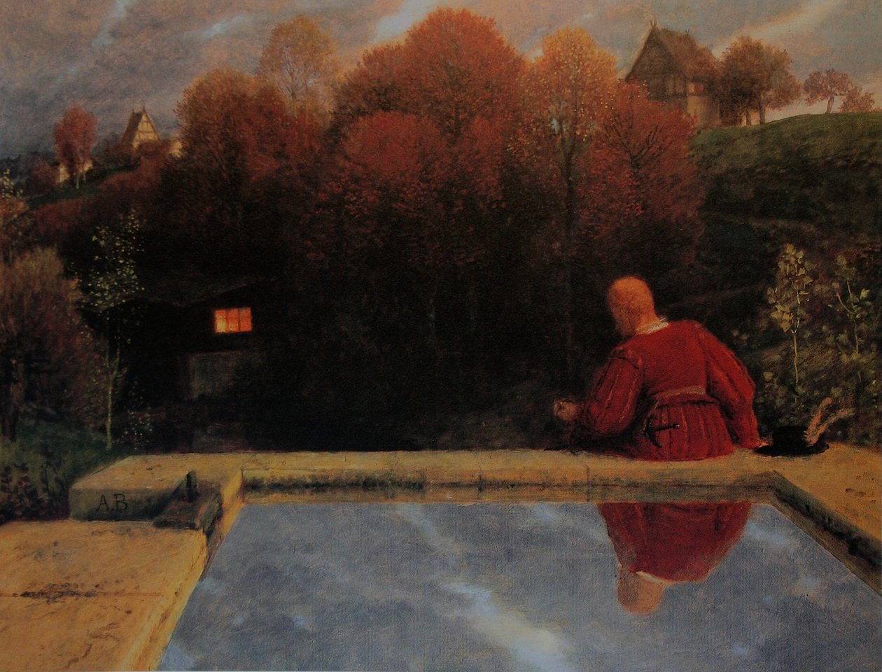 návrat domů od Arnold Böcklin