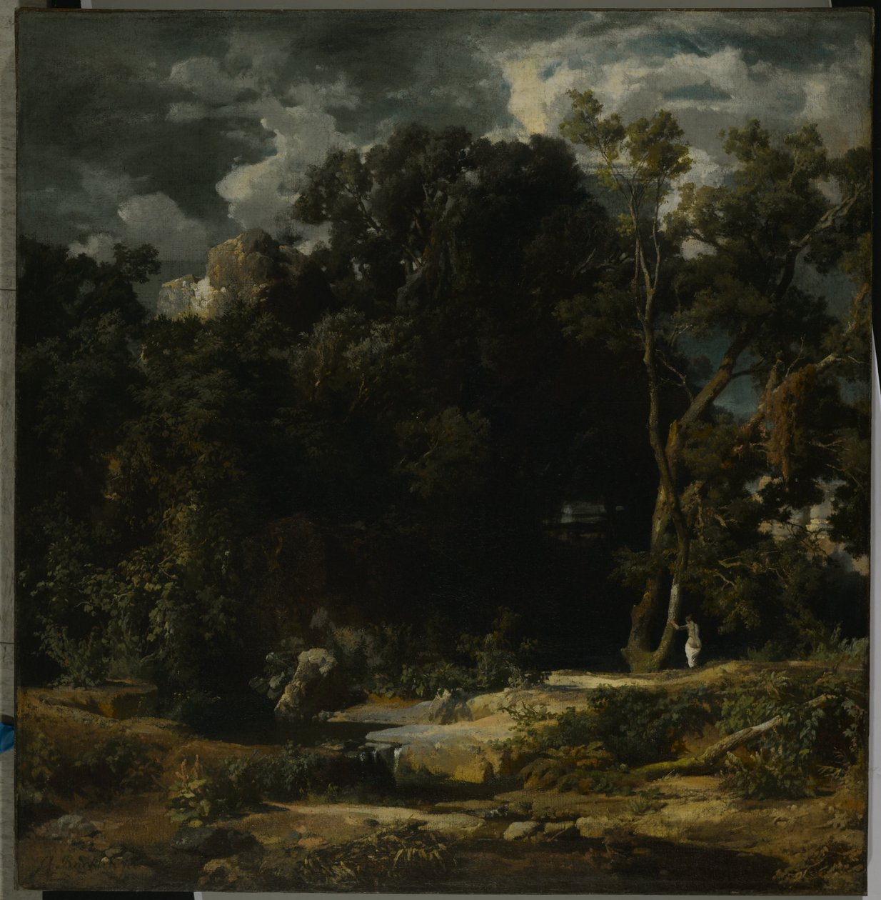 Římská krajina od Arnold Böcklin