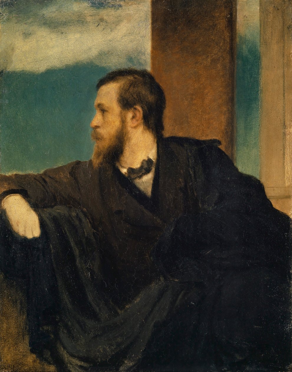 Autoportrét od Arnold Böcklin