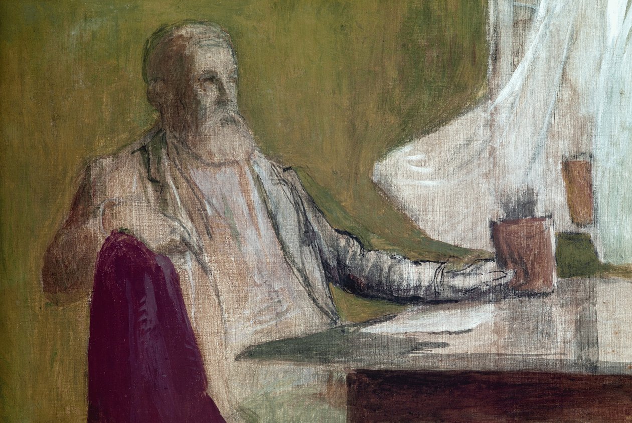 Autoportrét, 1893-95 od Arnold Böcklin