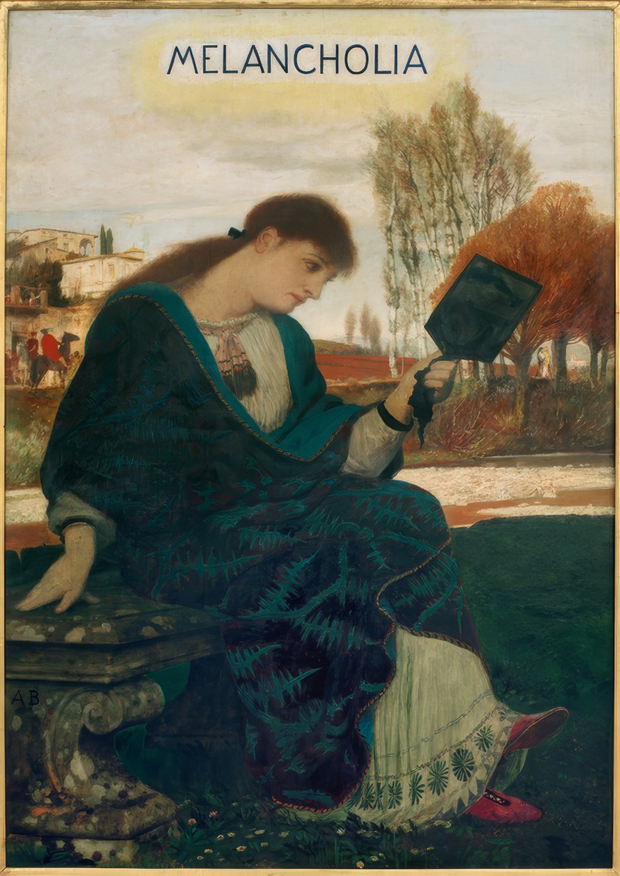 A. Böcklin, Melancholie od Arnold Böcklin