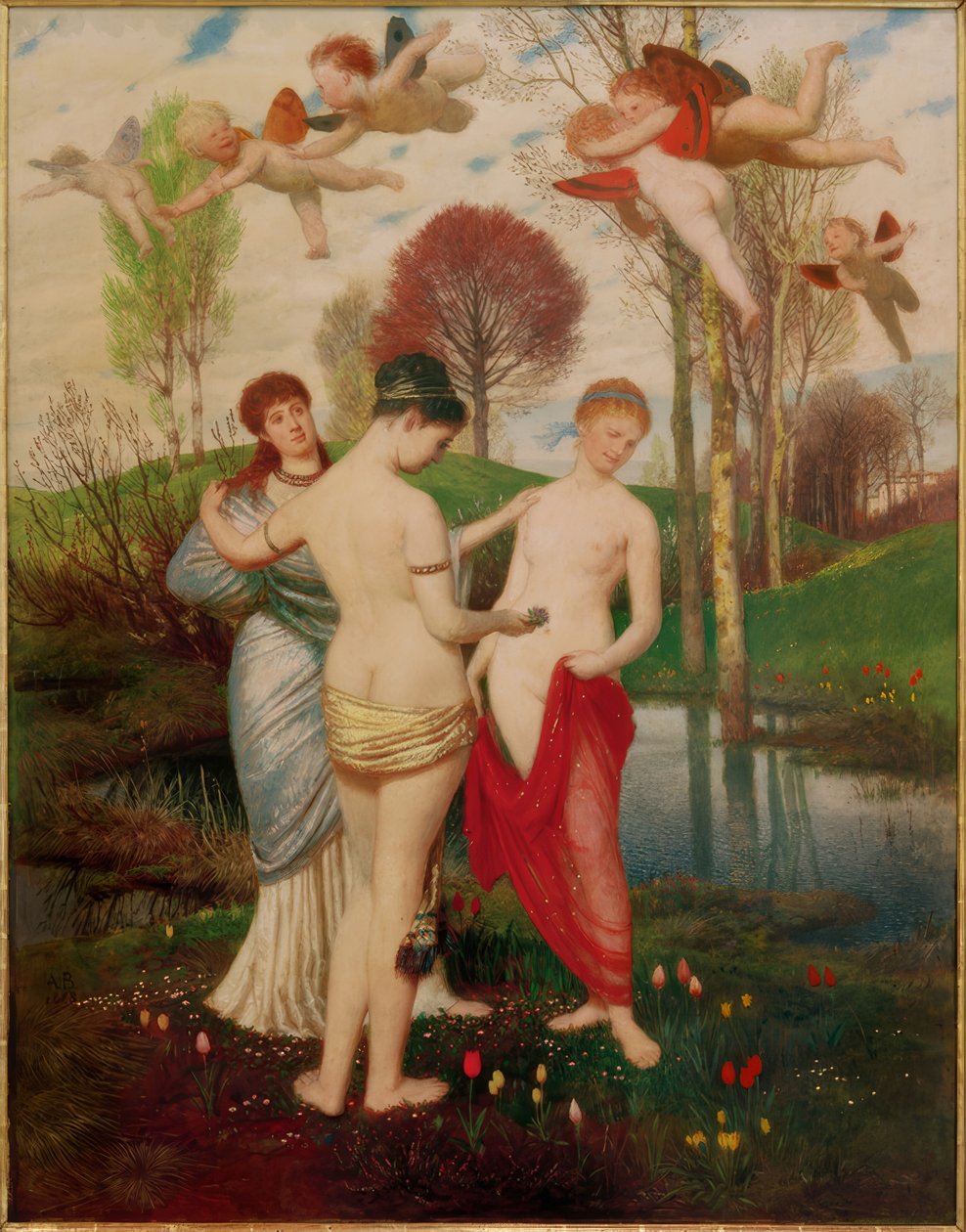 Jarní hymna od Arnold Böcklin