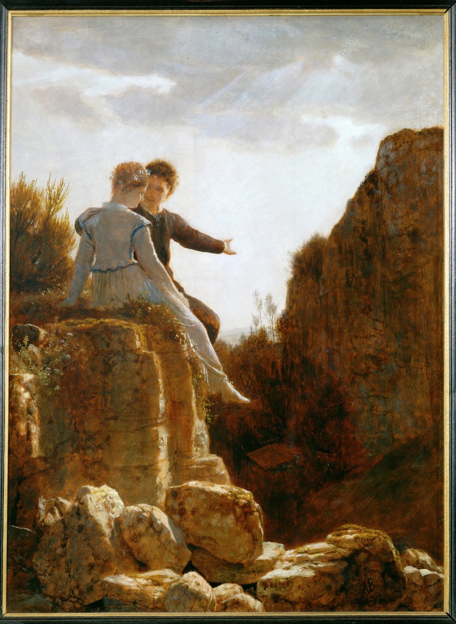Líbánky - Svatební cesta ... od Arnold Böcklin