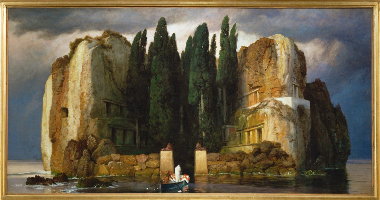 Ostrov mrtvých od Arnold Böcklin