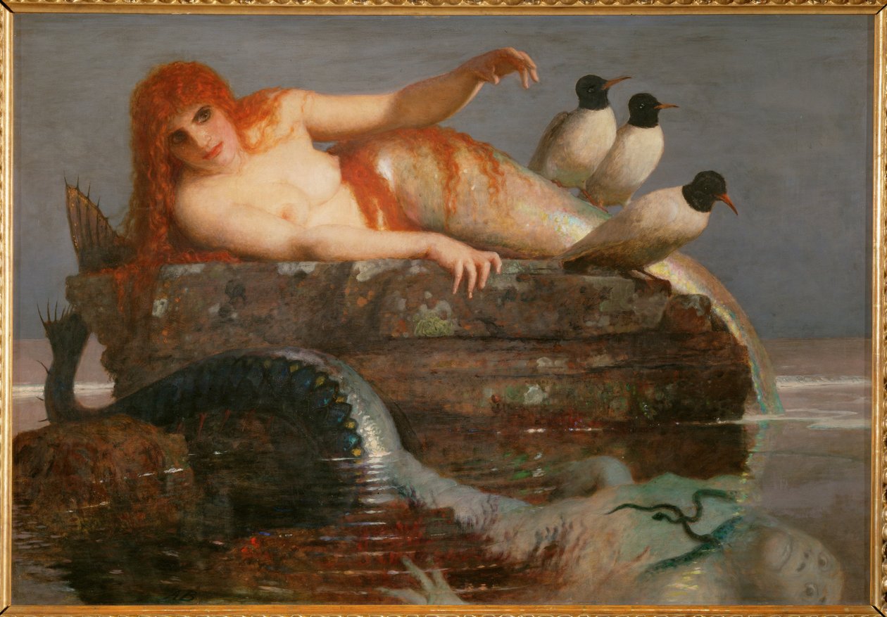 Meeresstille - Ticho moře ... od Arnold Böcklin