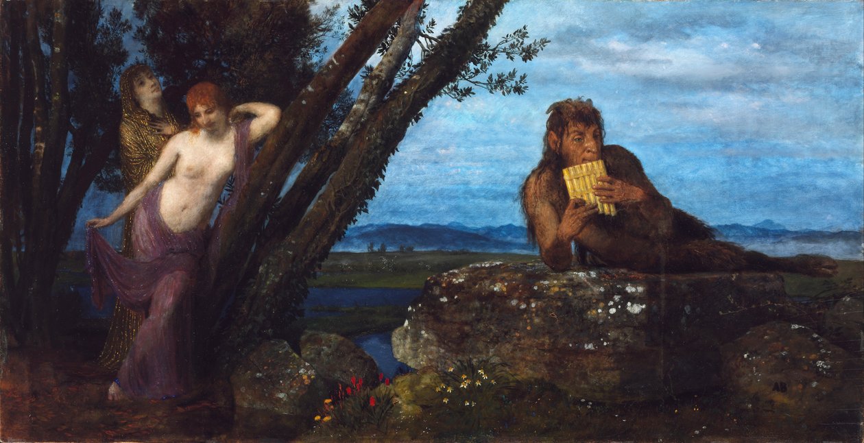 Večer na jaře od Arnold Böcklin
