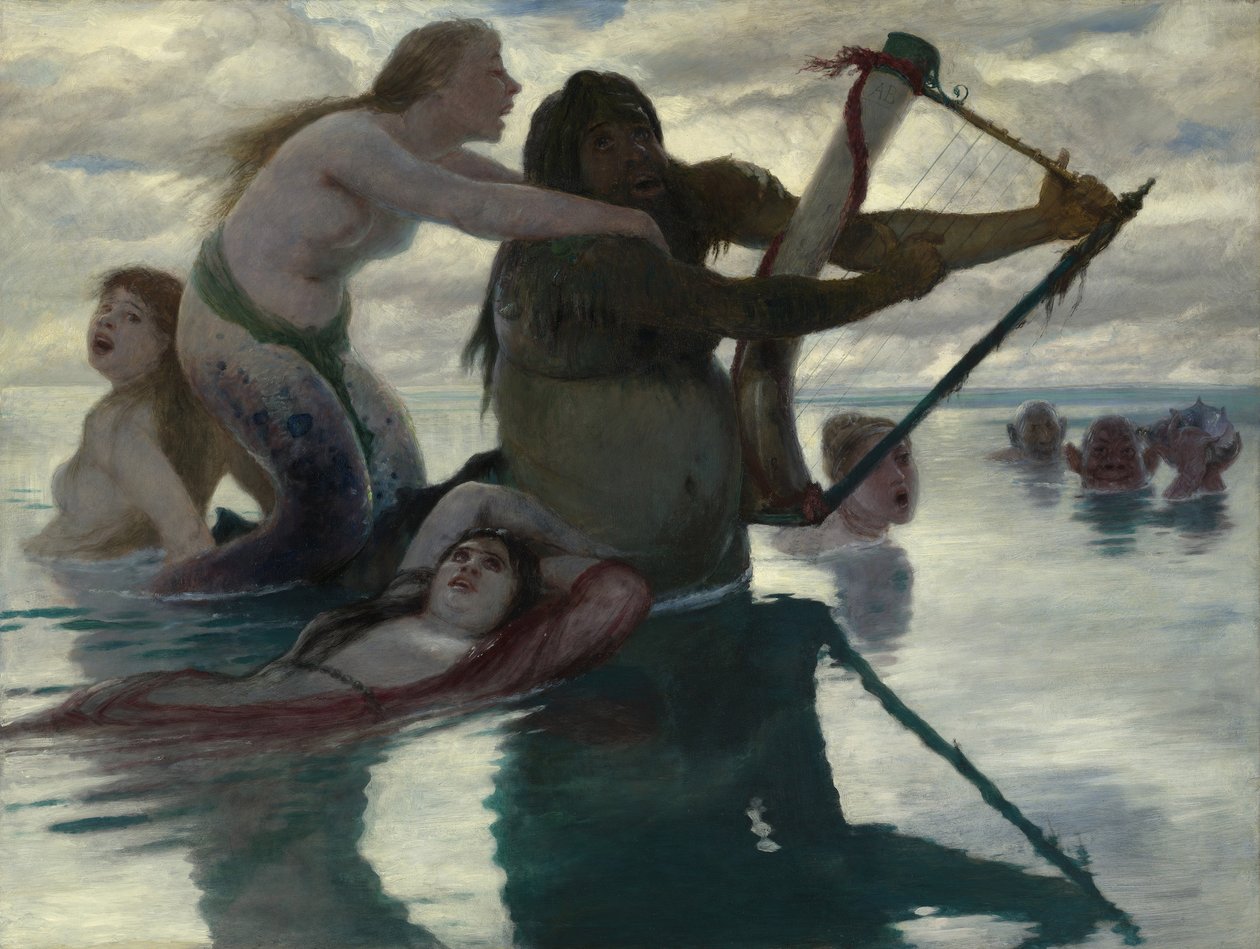 V moři, 1883 od Arnold Böcklin