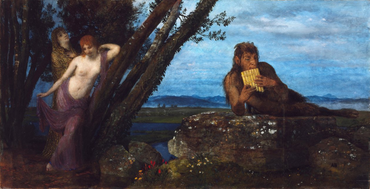 Jarní večer, 1879 od Arnold Böcklin