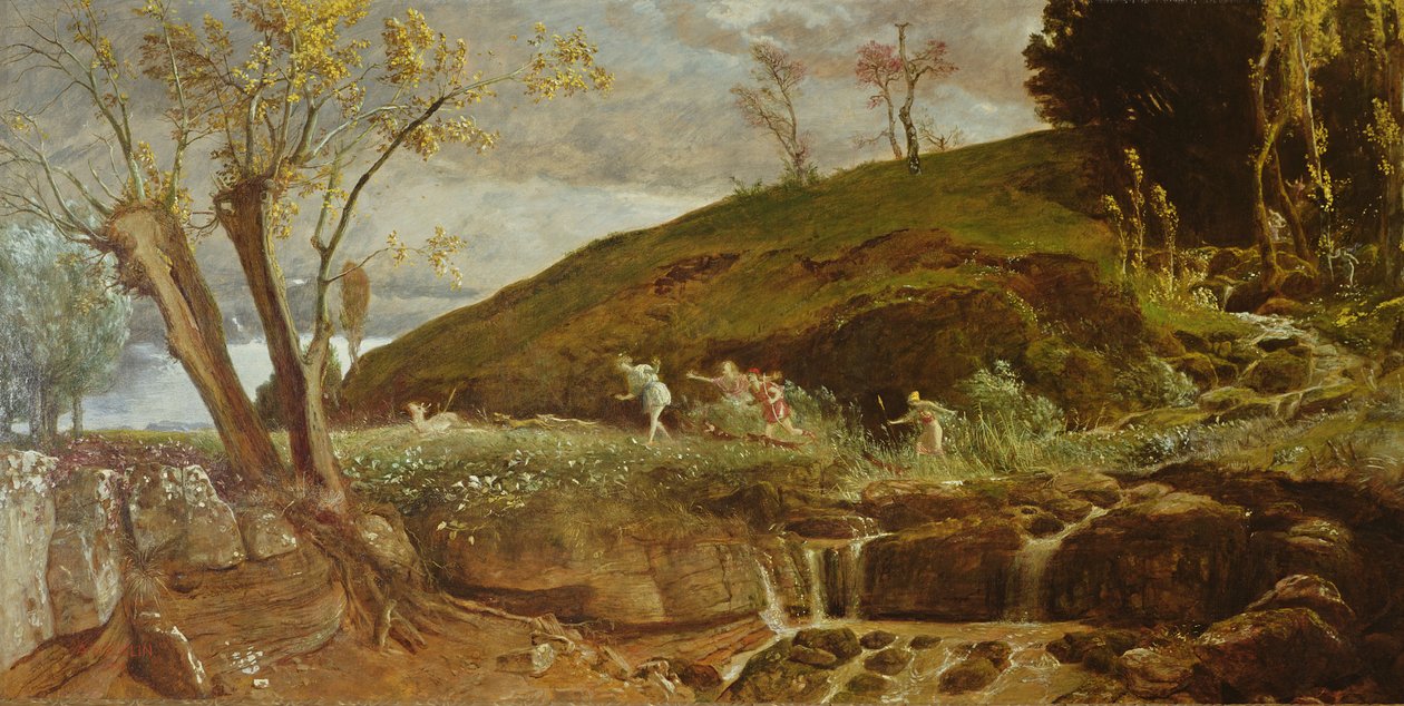 Hon na Dianu, 1896 od Arnold Böcklin