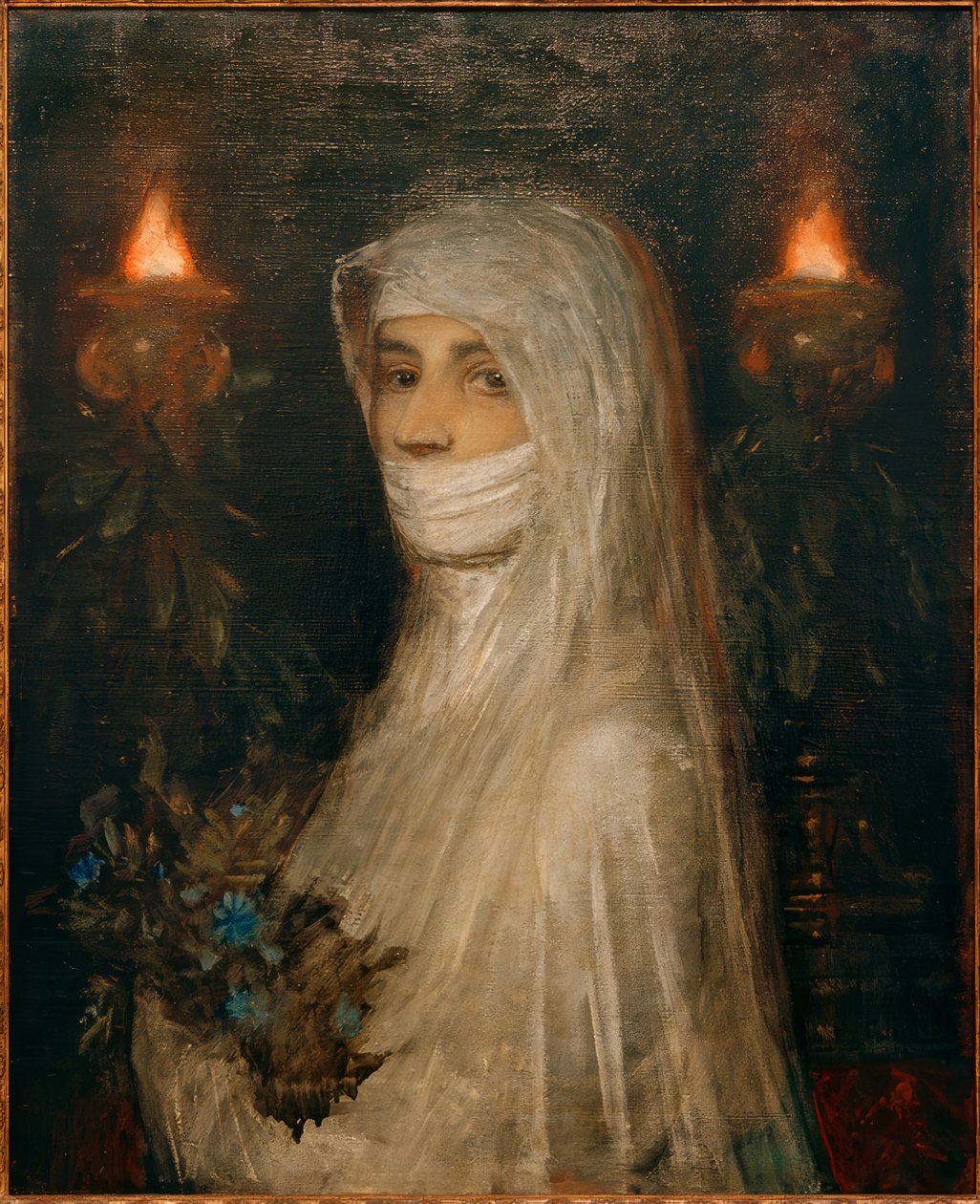 Vestalin od Arnold Böcklin
