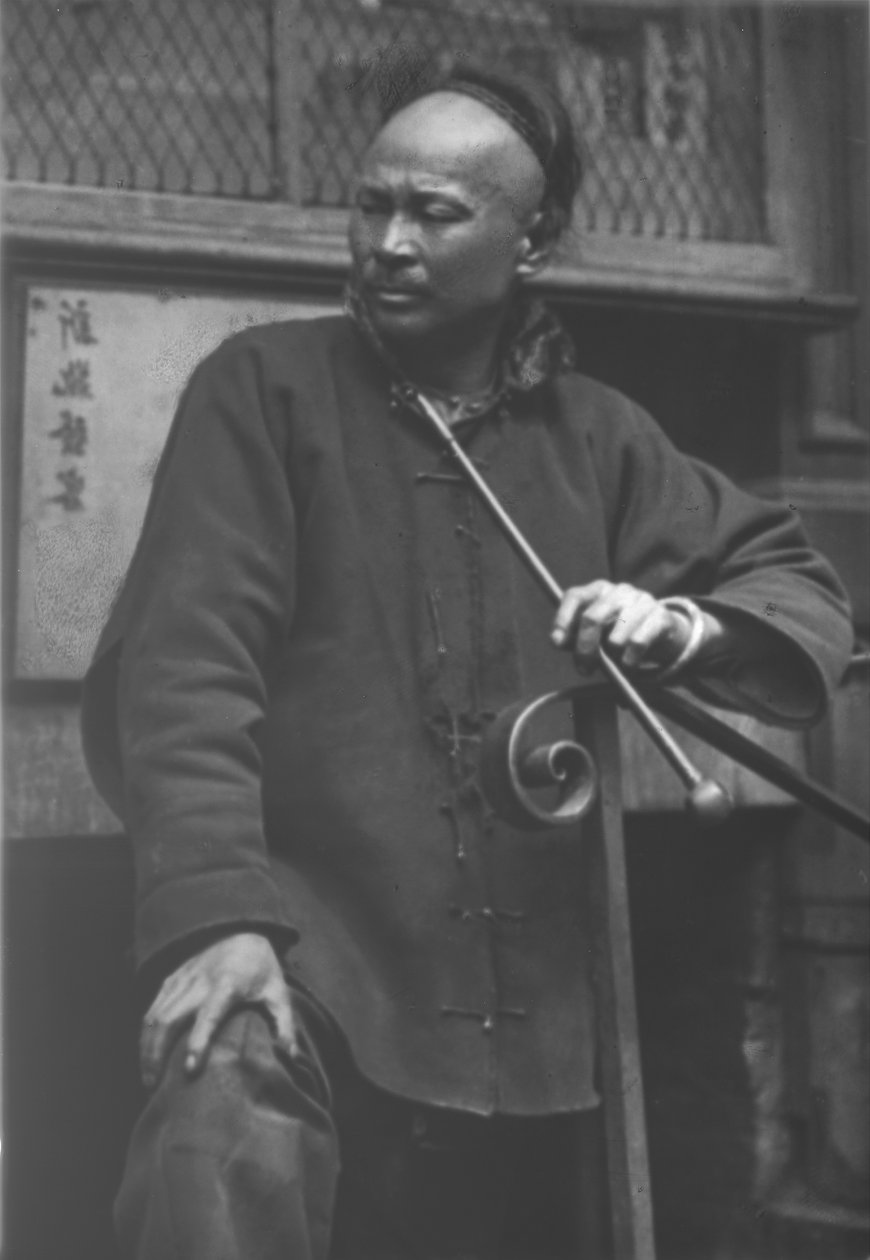 The Shoe maker, Chinatown, San Francisco od Arnold Genthe