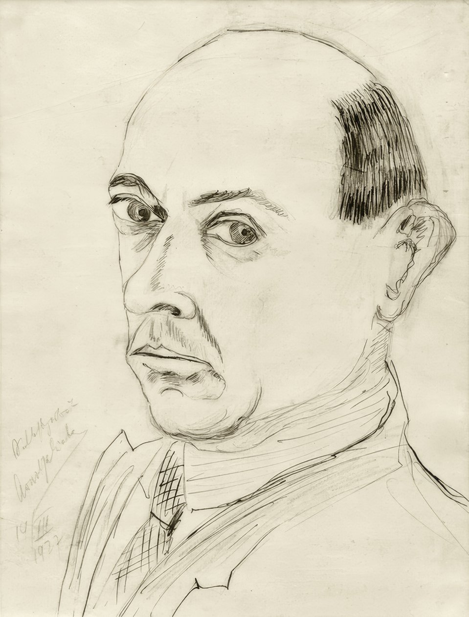 Autoportrét od Arnold Schönberg