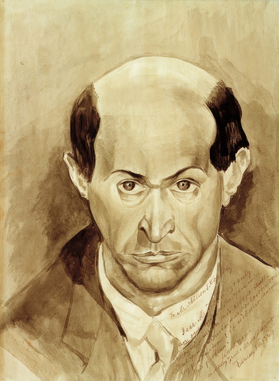 autoportrét od Arnold Schönberg