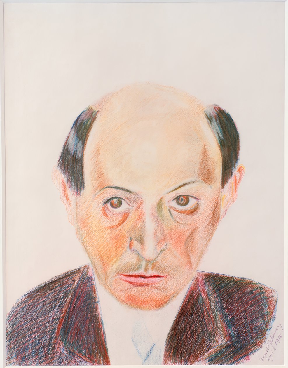 autoportrét od Arnold Schönberg