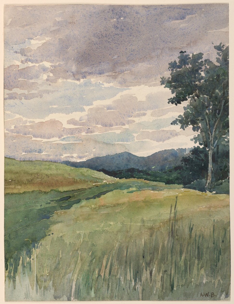 Krajina na venkově od Arnold William Brunner