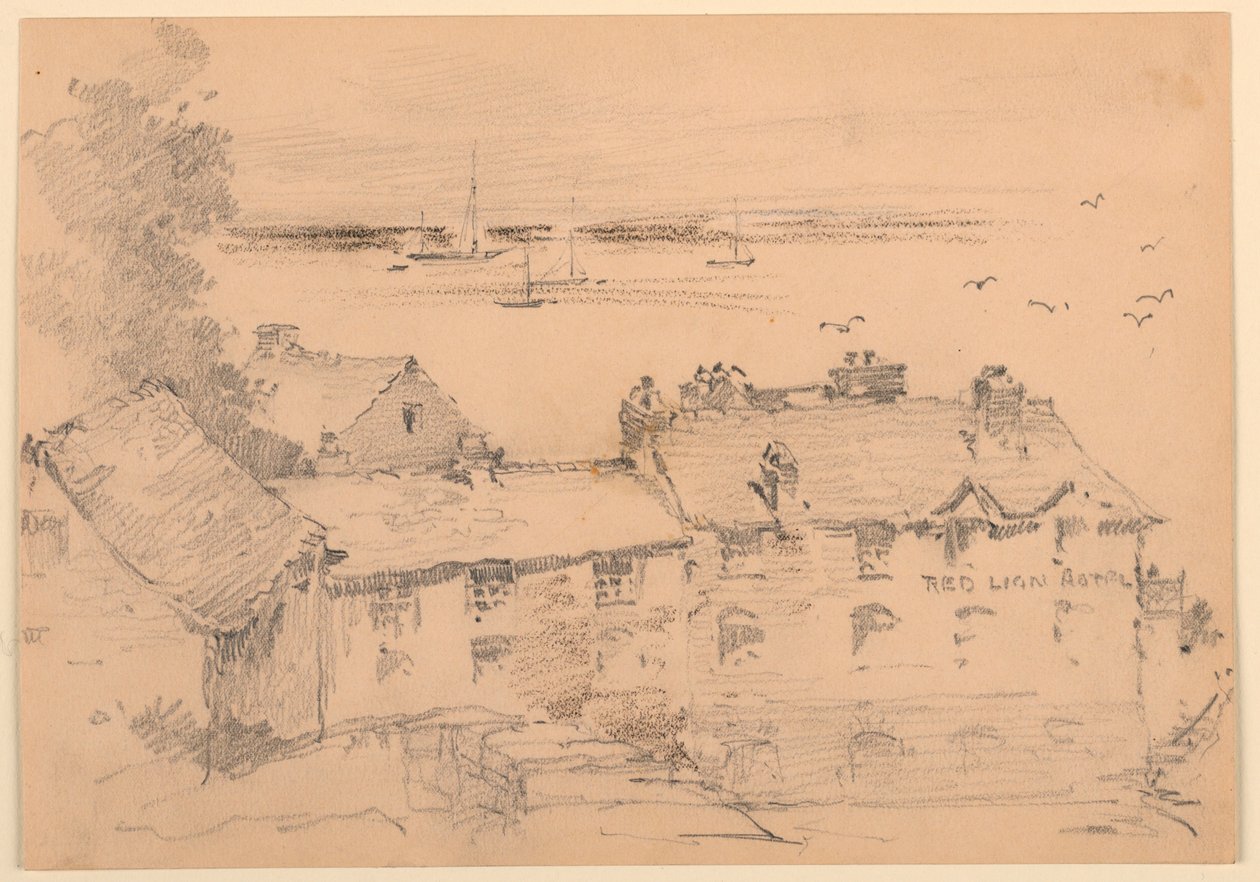Hotel Red Lion od Arnold William Brunner