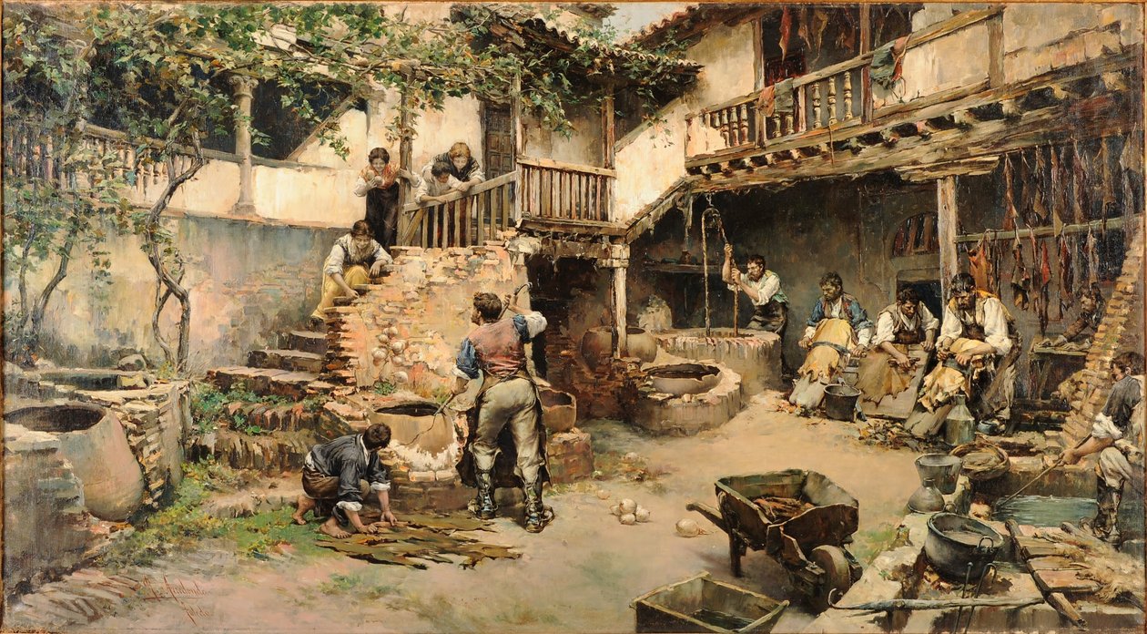 Tanners Workshop - Tanners Workshop of Ubide od Arredondo y Calmache
