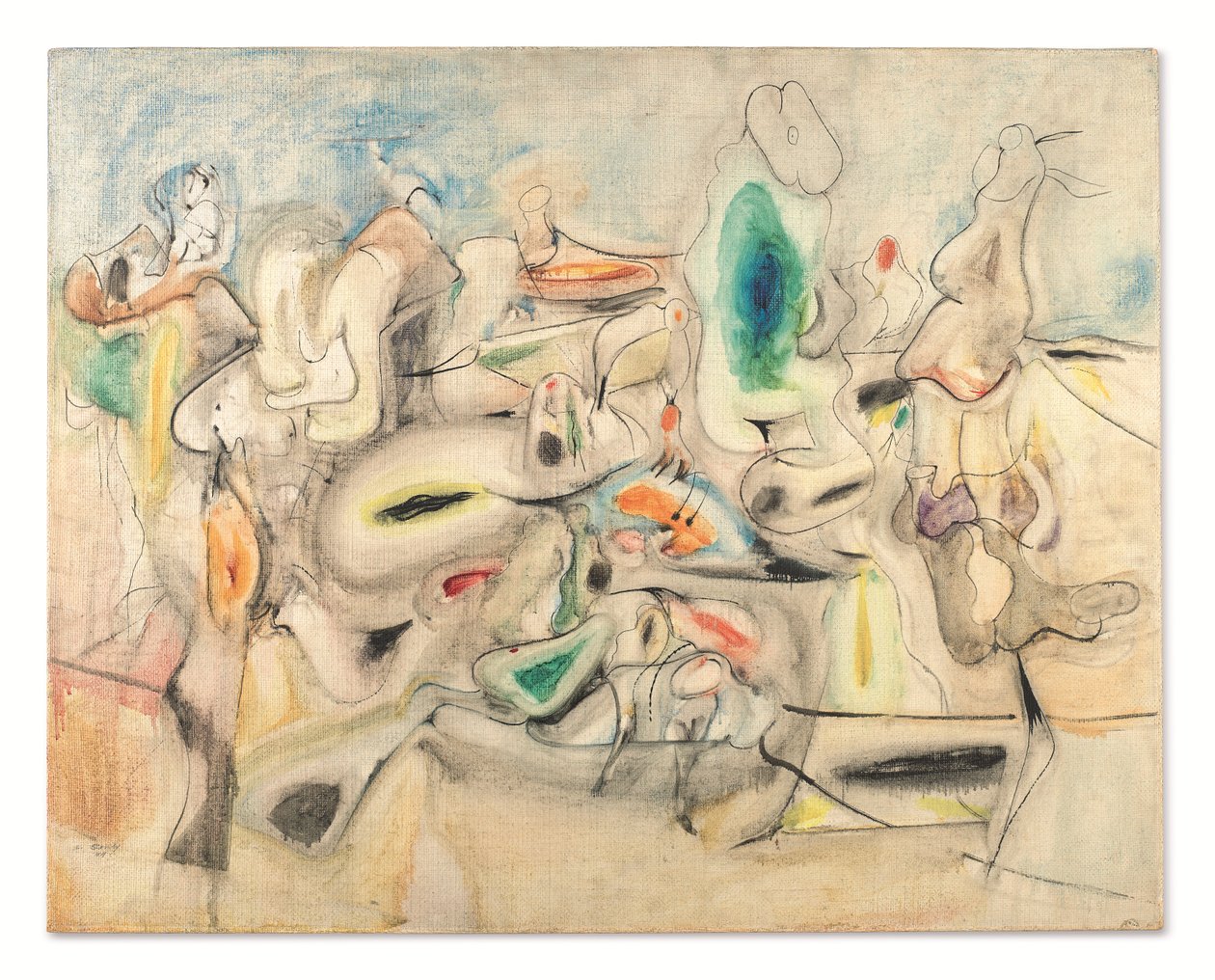 Dobré odpoledne, paní Lincolnová od Arshile Gorky