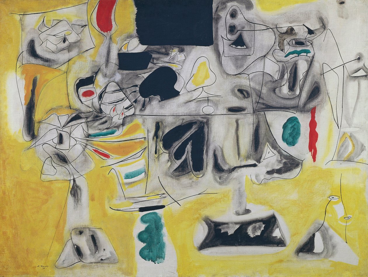 Krajina-tabulka od Arshile Gorky