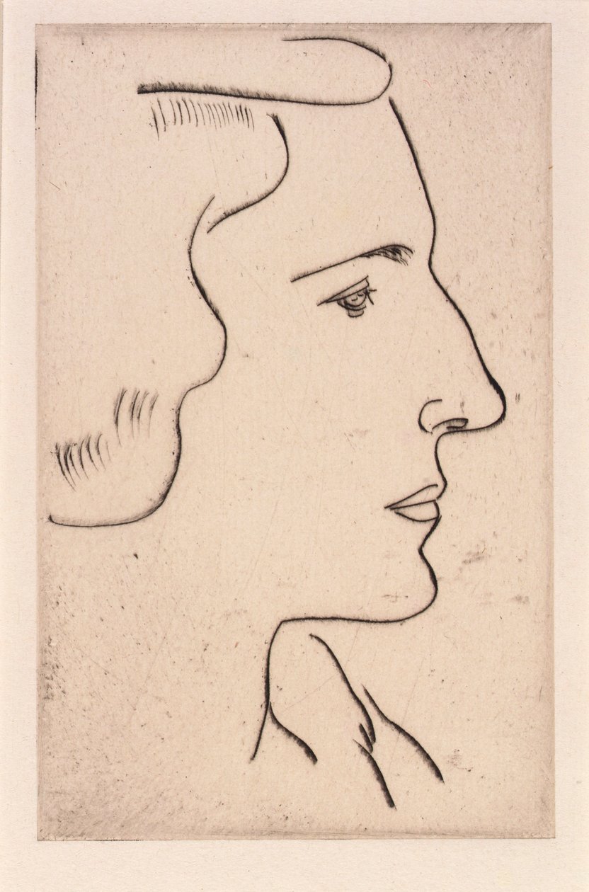 Profil od Arshile Gorky