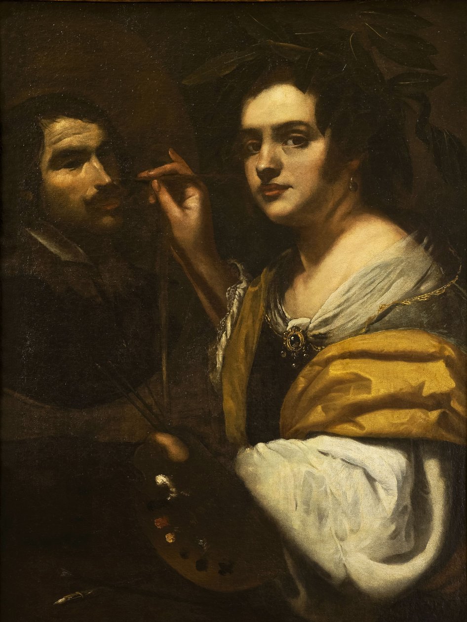Autoportrét, 1637. od Artemisia Gentileschi