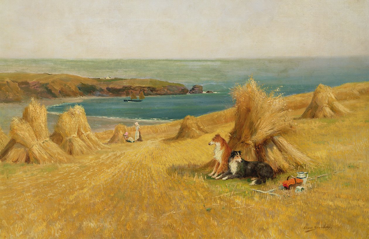 Na pobřeží od Arthur Claude Strachan