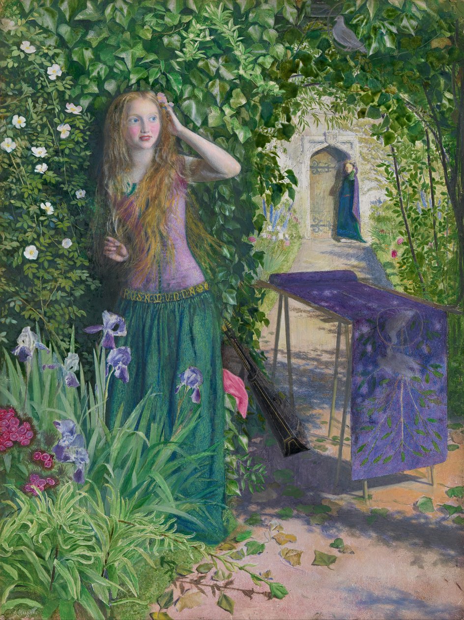 Spravedlivá Rosamunda od Arthur Hughes