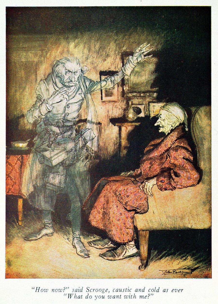 Scrooge a The Ghost of Marley, z Dickensovy 