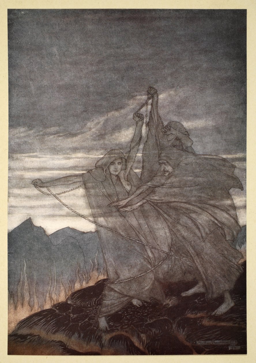 Nornové mizí, ilustrace z 