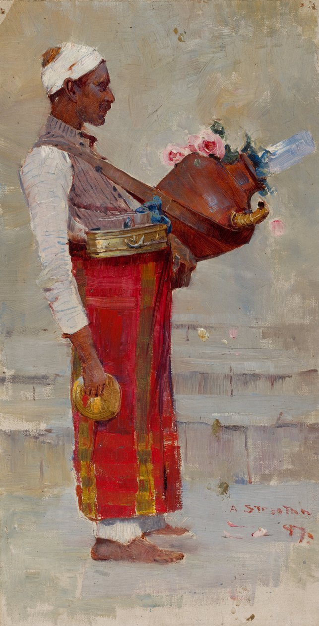 Egyptský prodejce nápojů od Arthur Streeton