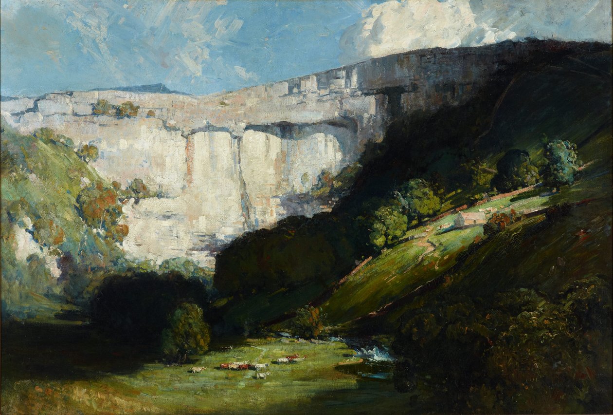Malham Cove od Arthur Streeton
