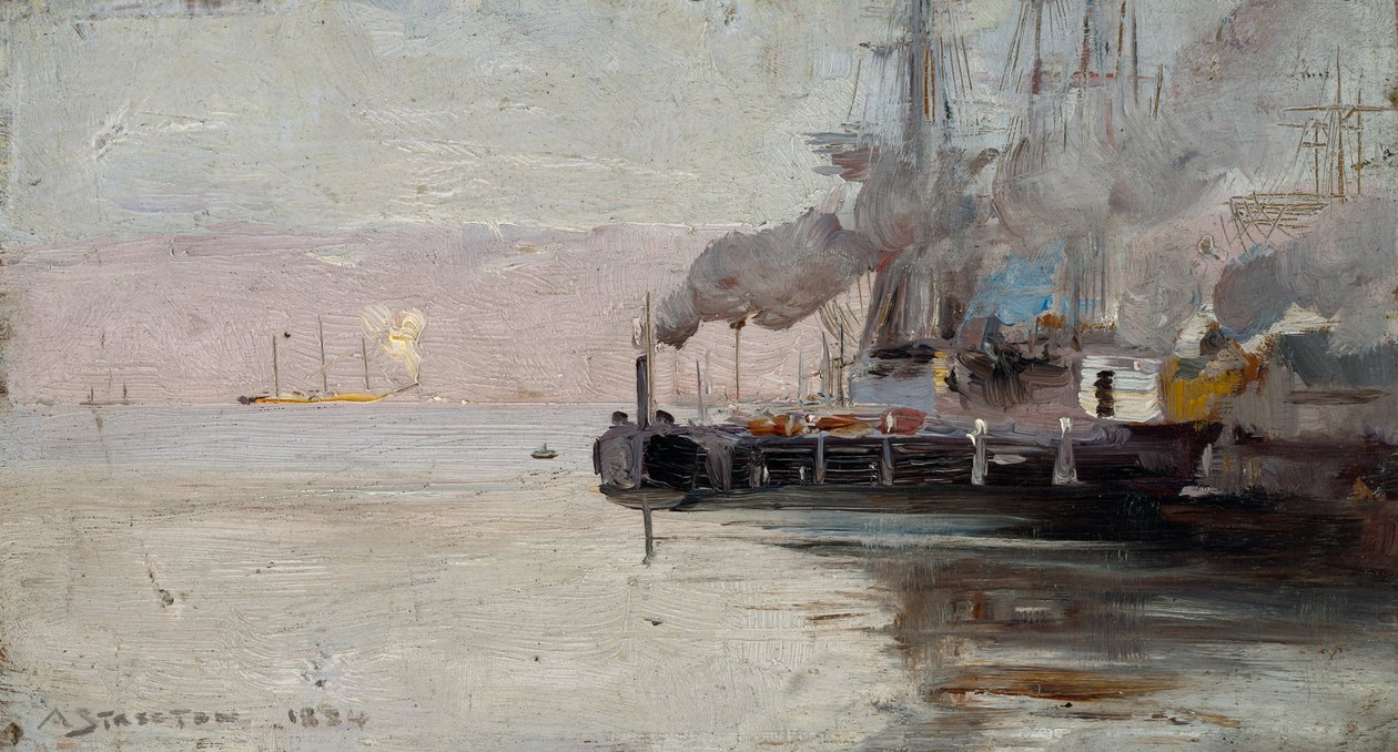 Sandridge od Arthur Streeton