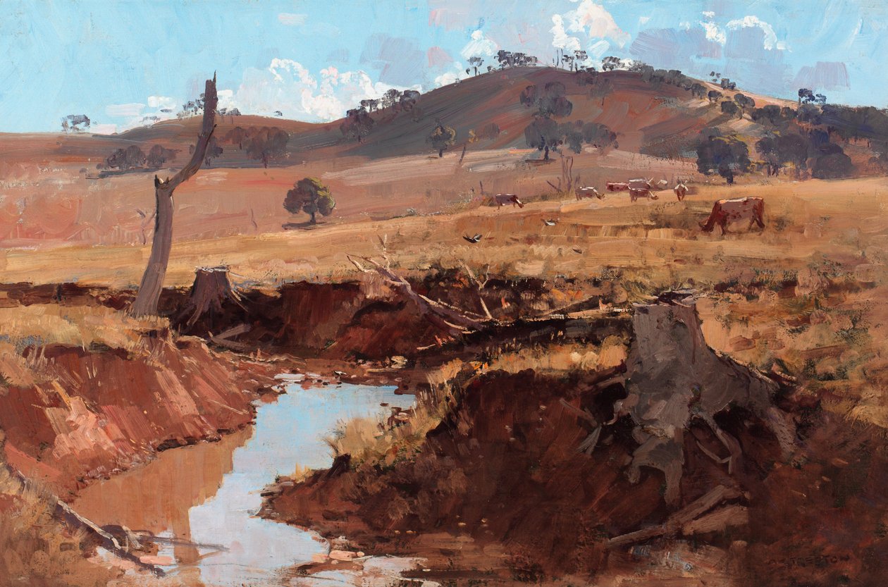 Potok od Arthur Streeton