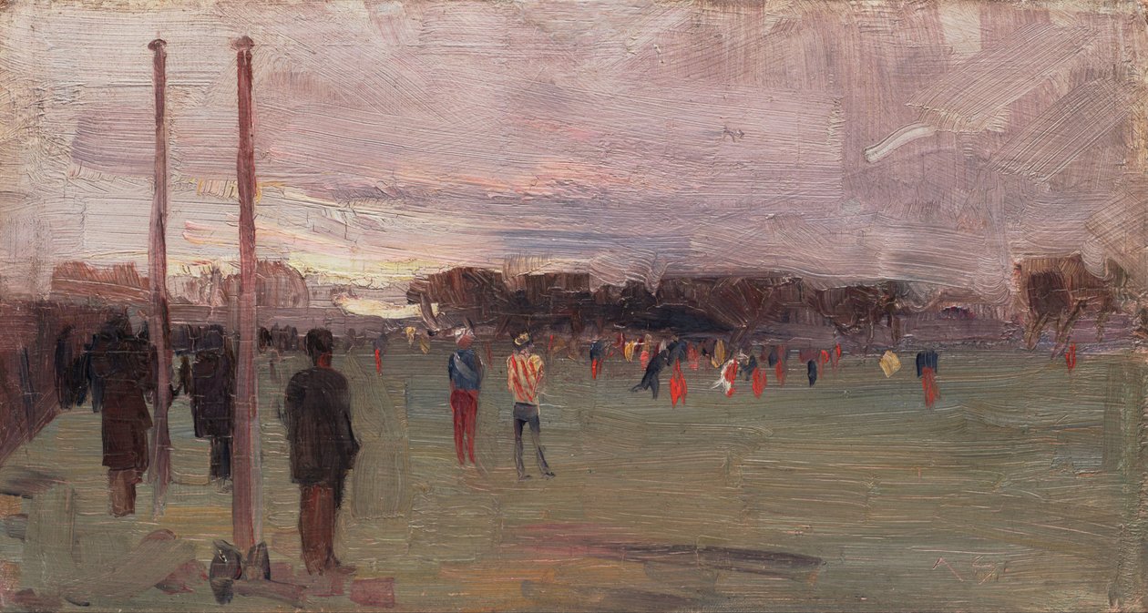 Národní hra od Arthur Streeton