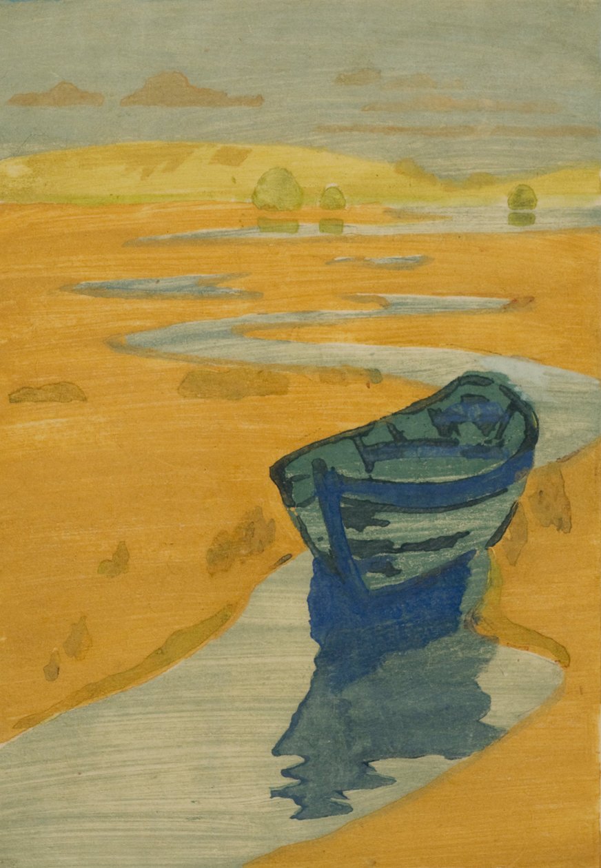 The Derelict (The Lost Boat) od Arthur Wesley Dow