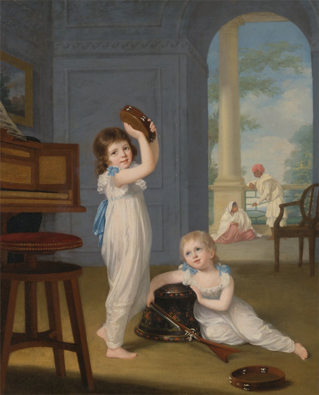 Emily a George Masonovi od Arthur Devis