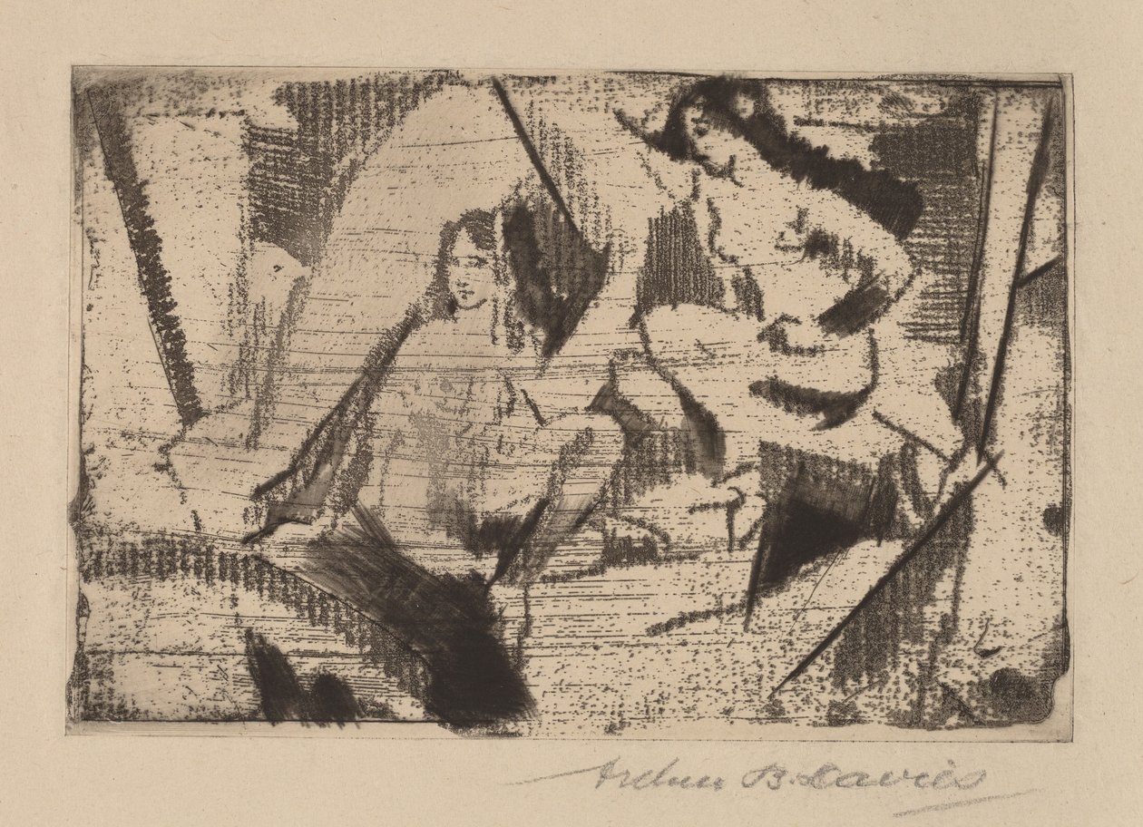 Zjevení od Arthur B. Davies