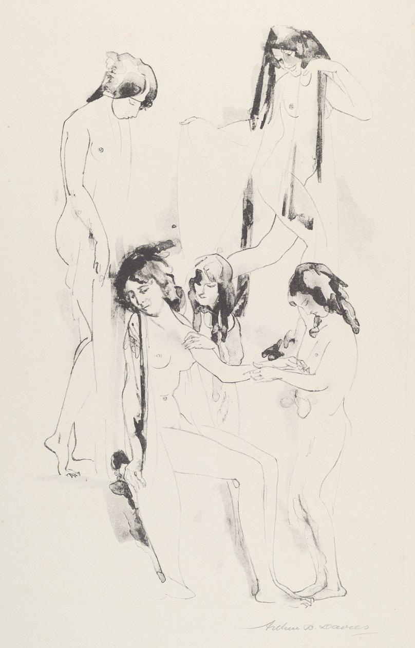Stir of Shadowed Melodies od Arthur B. Davies