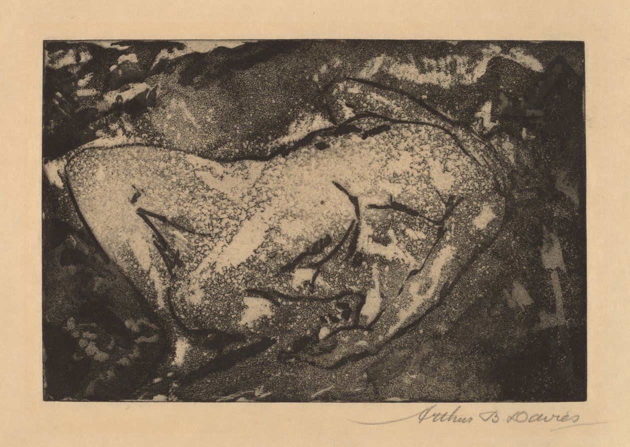 Tragická postava od Arthur B. Davies