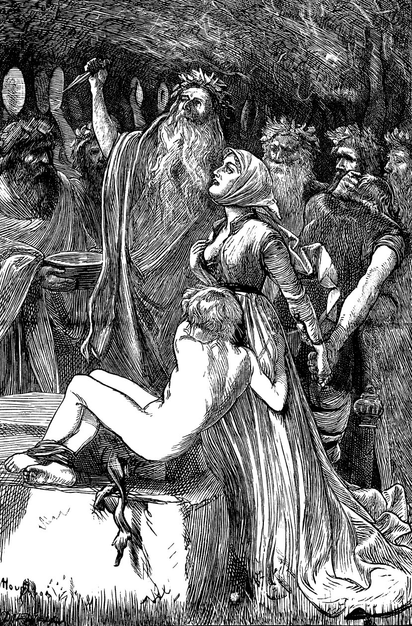 Oběť, 1868 od Arthur Boyd Houghton