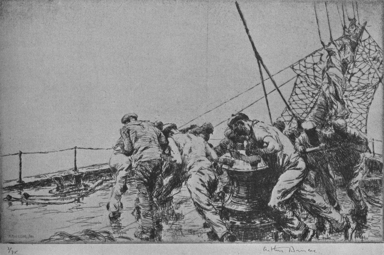 The Capstan, 1926 od Arthur Briscoe