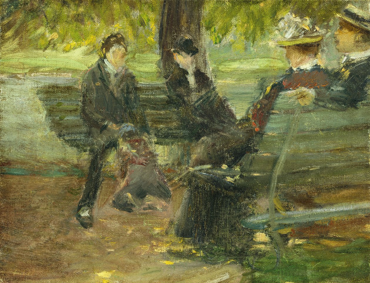 V parku od Arthur Clifton Goodwin