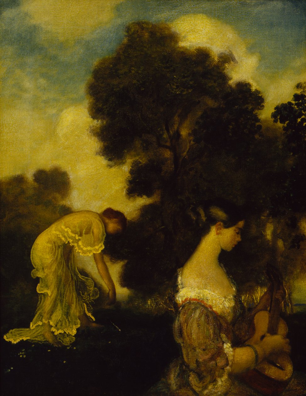 Evensong, ca. 1898 od Arthur Davies