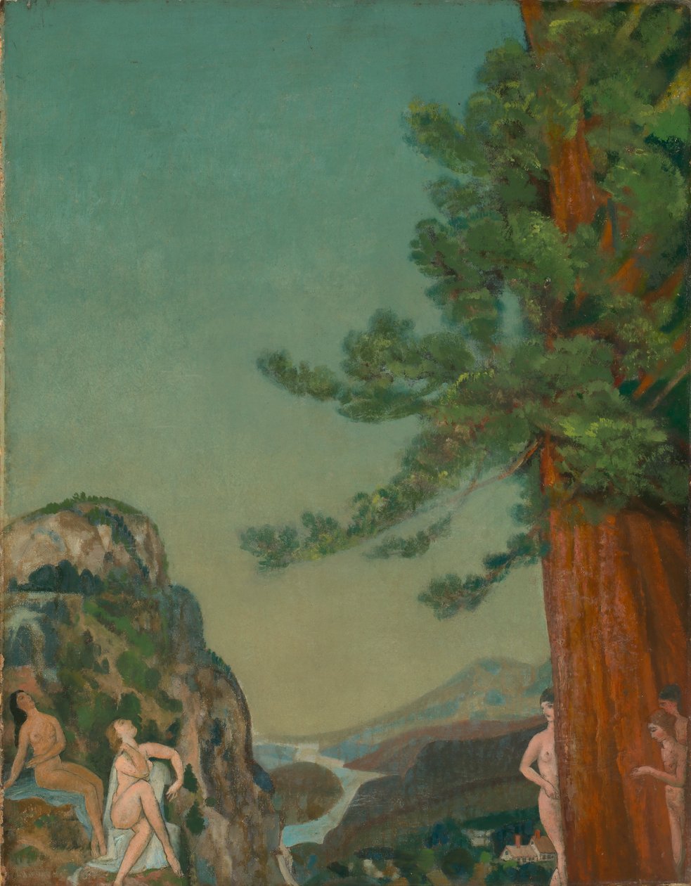 Na útesech, ca. 1898. od Arthur Davies
