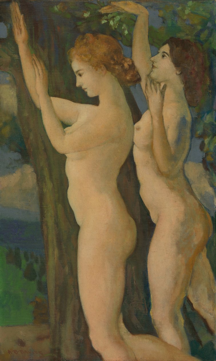 Sweet Tremulous Leaves, 19221923. od Arthur Davies